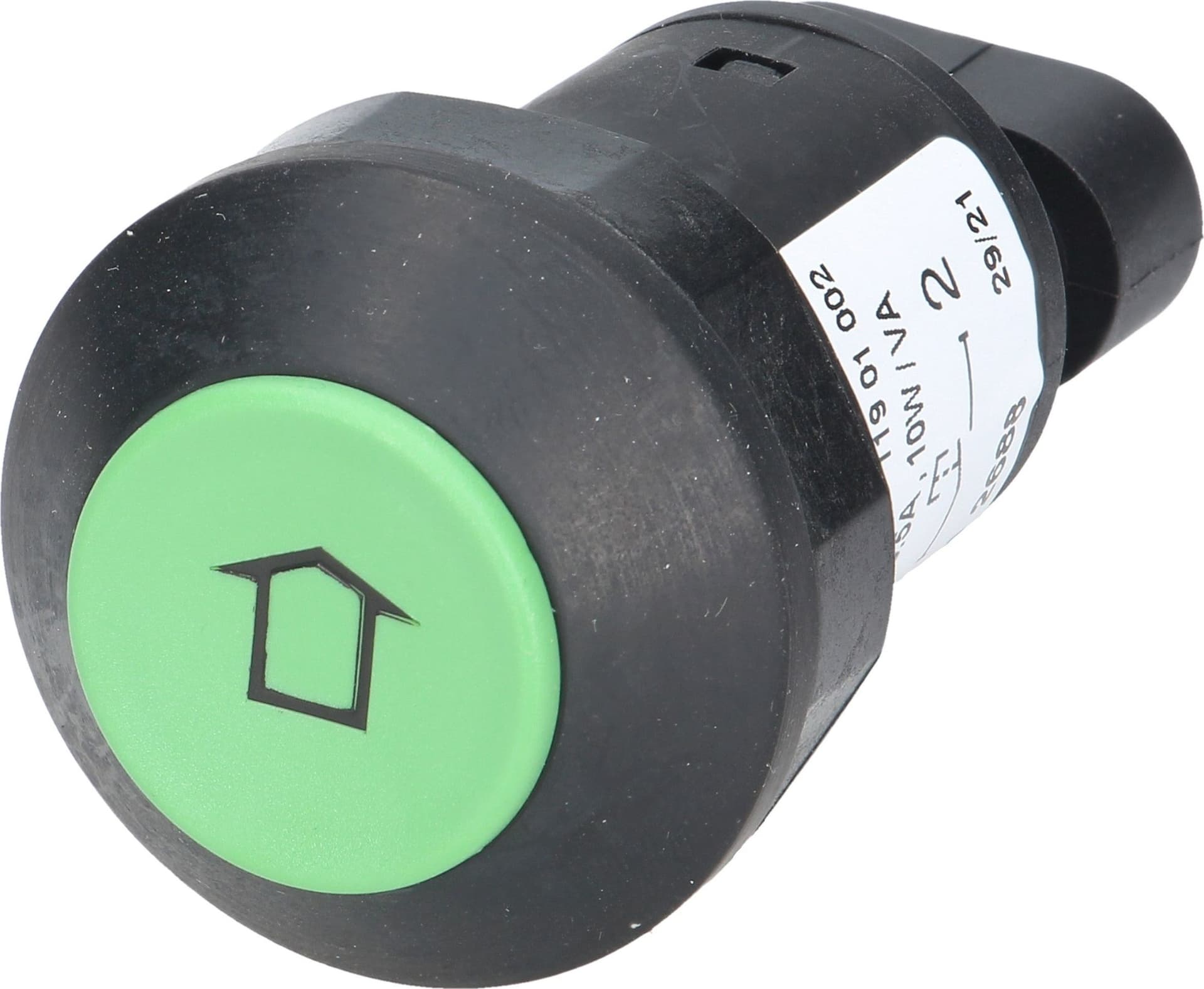 Interruttore a pulsante Pneutron Verde - 2