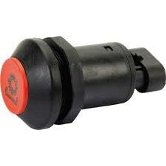 Interruttore a pulsante Pneutron Rosso - 3
