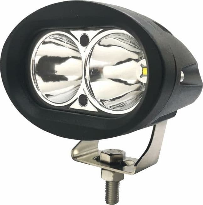 Faro da lavoro 2 LED CREE a lungo raggio freddo 20W IP67
