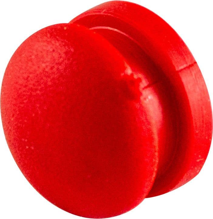 Pulsante bergaflex rosso confezione da 10 pezzi - 2