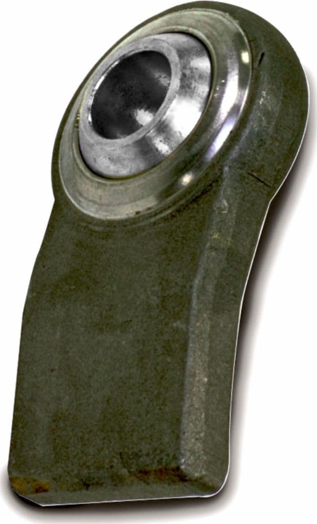 Supporto inferiore rotula sferica seconda categoria con Ø 28mm testa Ø 80mm e interasse 110mm