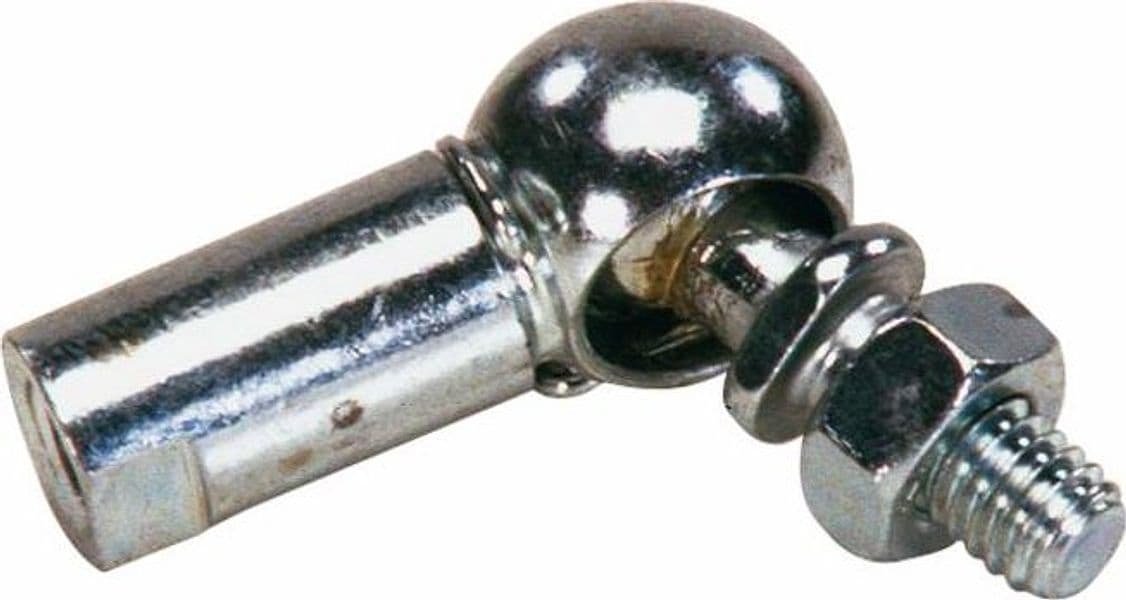 Snodo in acciaio filetto M8x1,25 blister da 2 pezzi - 2