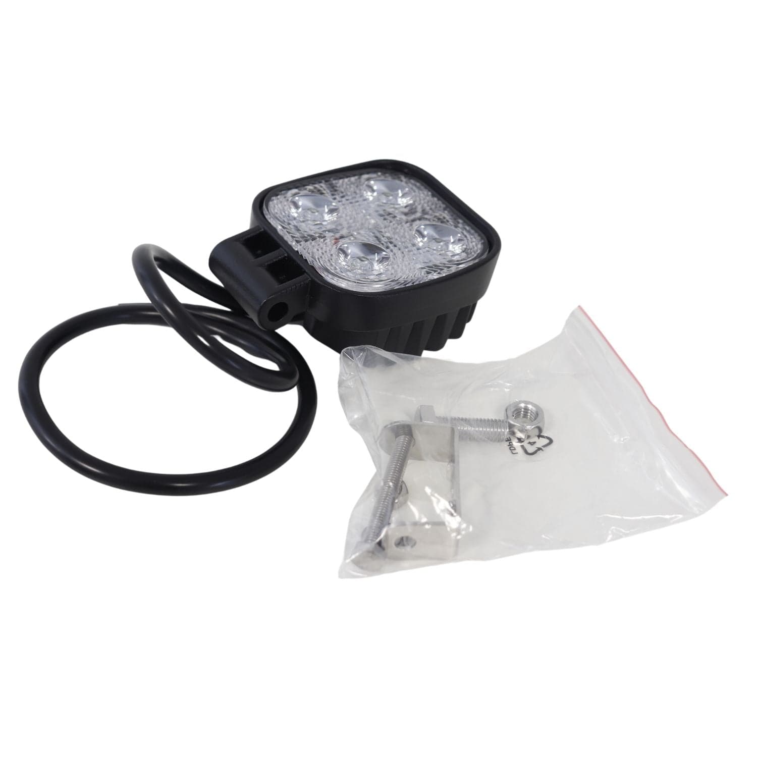 Faro da lavoro 4 LED LG ad ampio raggio 20W IP67 - 8