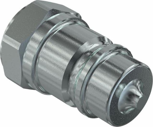 Innesto rapido a valvola maschio da 1/2" Faster confezione da 5 pezzi