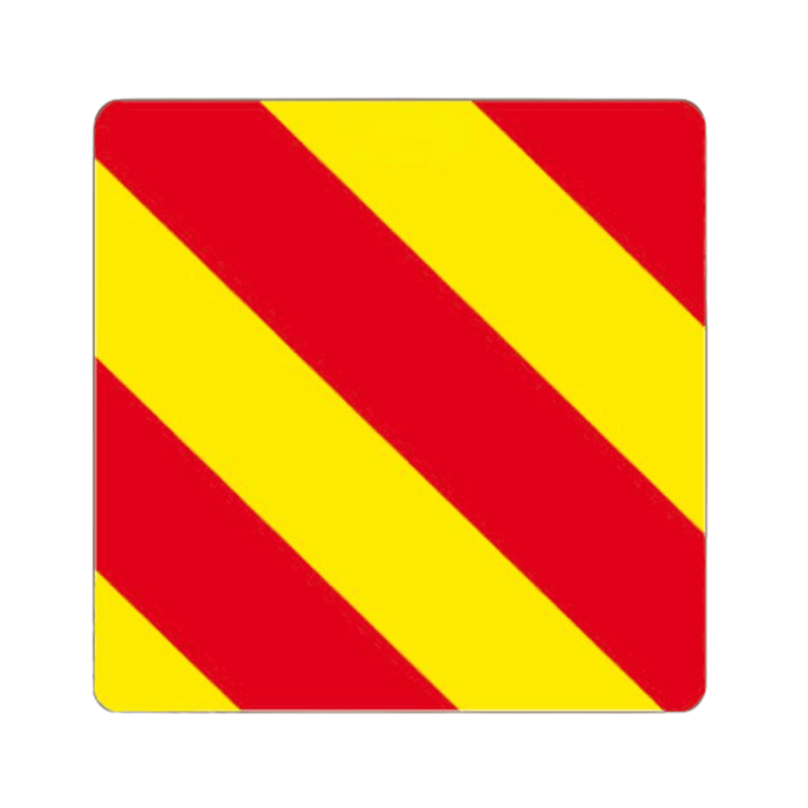 Pannello retroriflettente segnalatore attrezzature agricole 423x423mm - 2