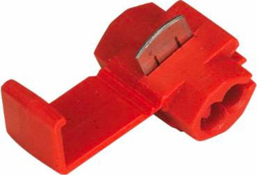 Giunto di derivazione rosso 0,25-1,65 mm² confezione da 25 pezzi