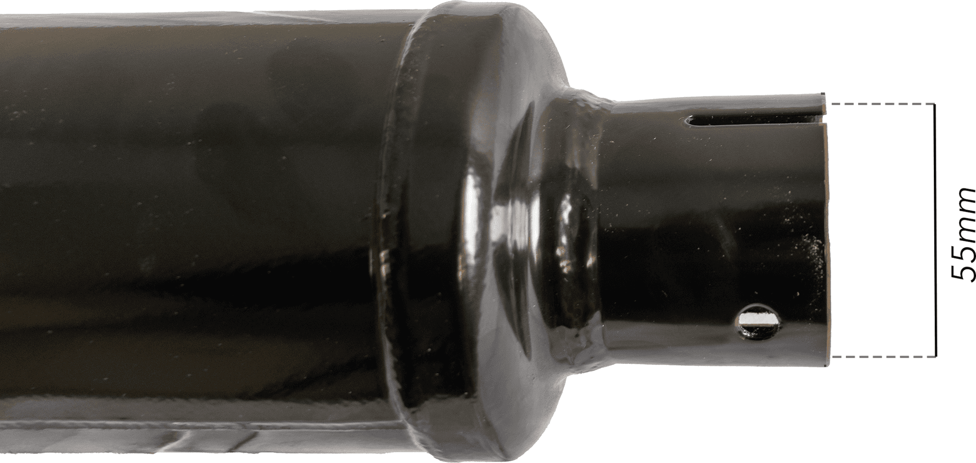 Silenziatore corto per trattore adattabile al riferimento originale Landini 894291M2 - 4