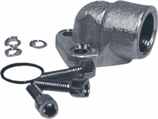 Flangia pompa oleodinamica 3 fori 3/4” interasse 56mm