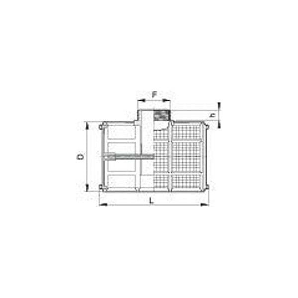 FILTRO A T 1"1/4M. D.88X120 ARAG 304151 - 2