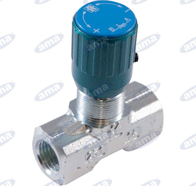 Regolatore di flusso bidirezionale da 1/2" in acciaio - 2
