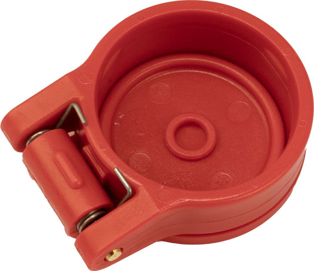 Tappo Protezione Automatico Rosso Innesto Femmina M1/2" confezione da 5 pezzi - 2