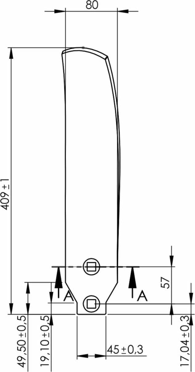 Versoio adattabile Horsch 34060858 sx - 3