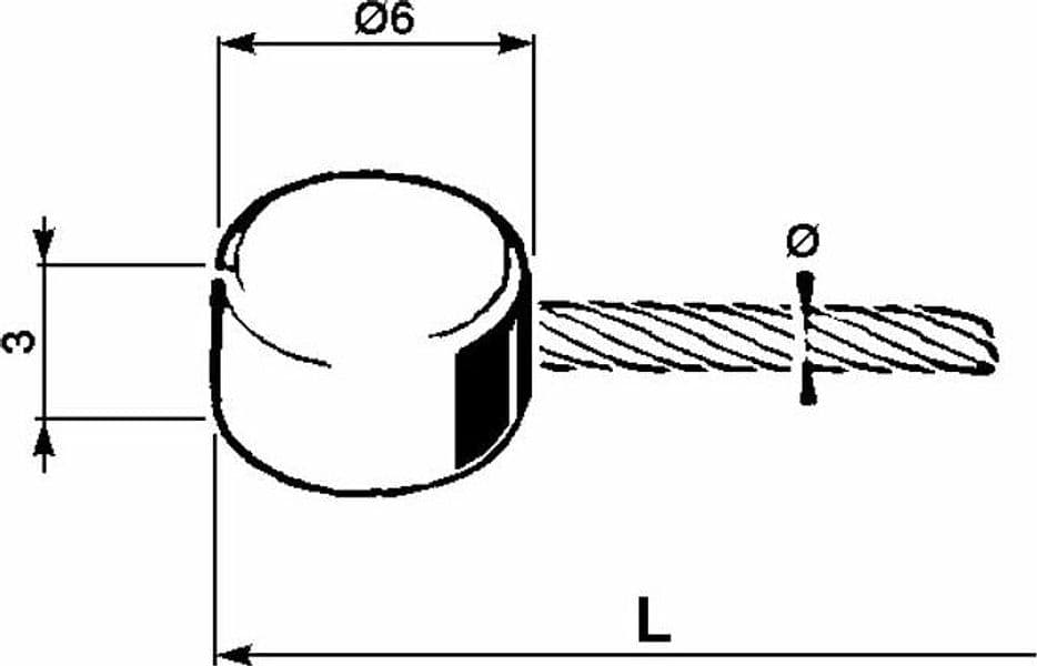 Filo acceleratore ø 1,2 x 2500 mm confezione da 10 pezzi - 2