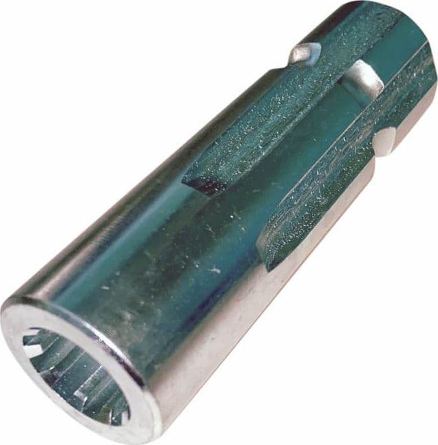 Riduzione per presa di forza PTO interno 19x22x3,5mm Z10 - 2