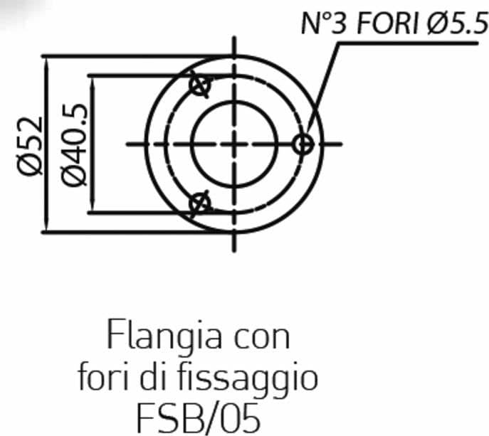Tappo con filtro e cestello a 3 fori di fissaggio - 3