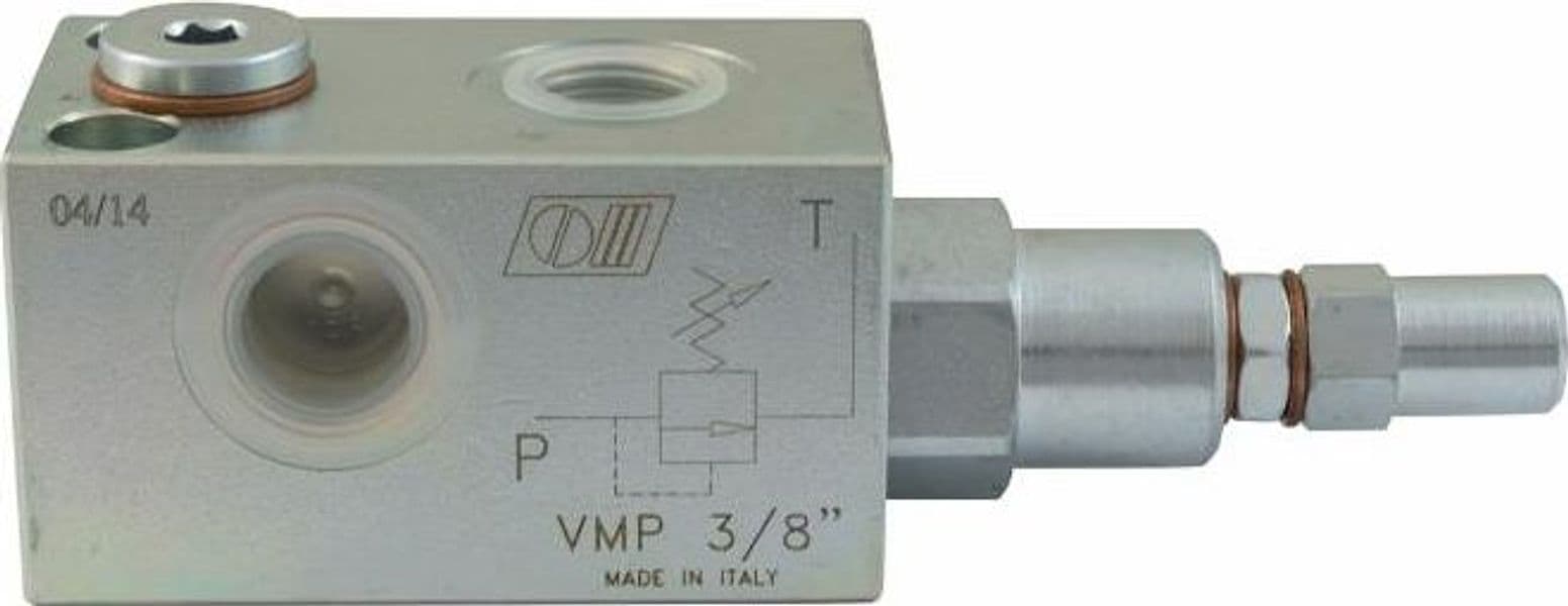 Valvola di massima pressione da 1/2" con volantino