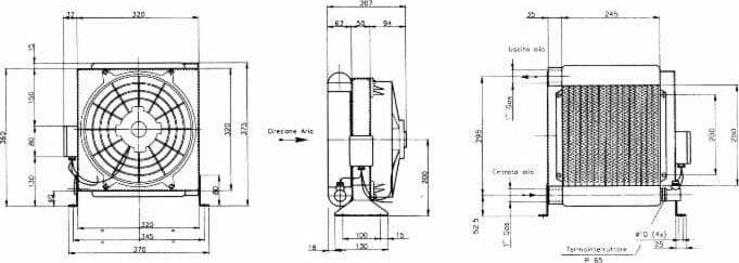 Scambiatore di calore in alluminio da 25 a 150 litri - 2