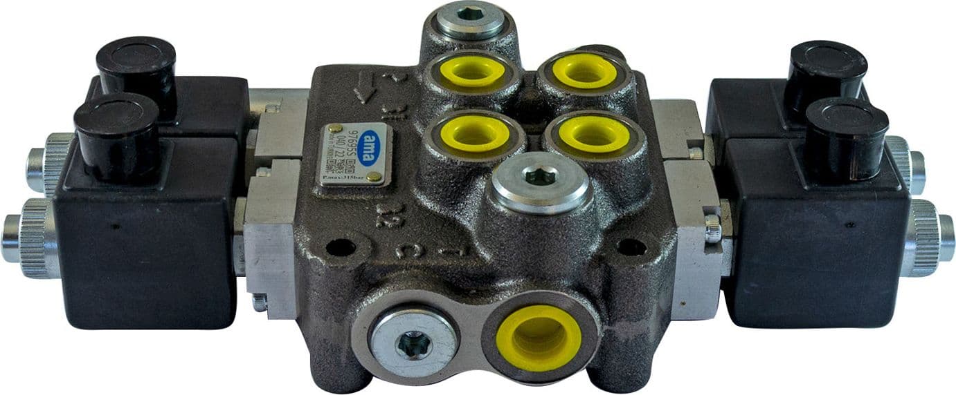 Distributore elettrico 2 sezioni 3/8 BASIC - 3
