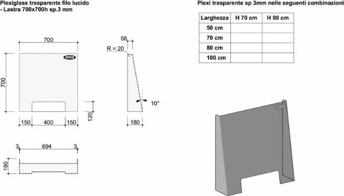 pannelli divisori protettivi 3mm 800x900 - 2