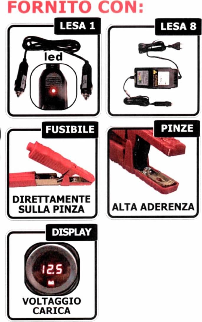 Avviatore emergenza 12V 5000a - 3