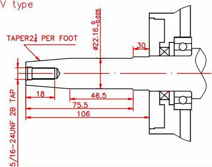 Motore a 4 Tempi Ohv 270cc 9,0Hp albero cilindrico Ø 22,16mm - 2