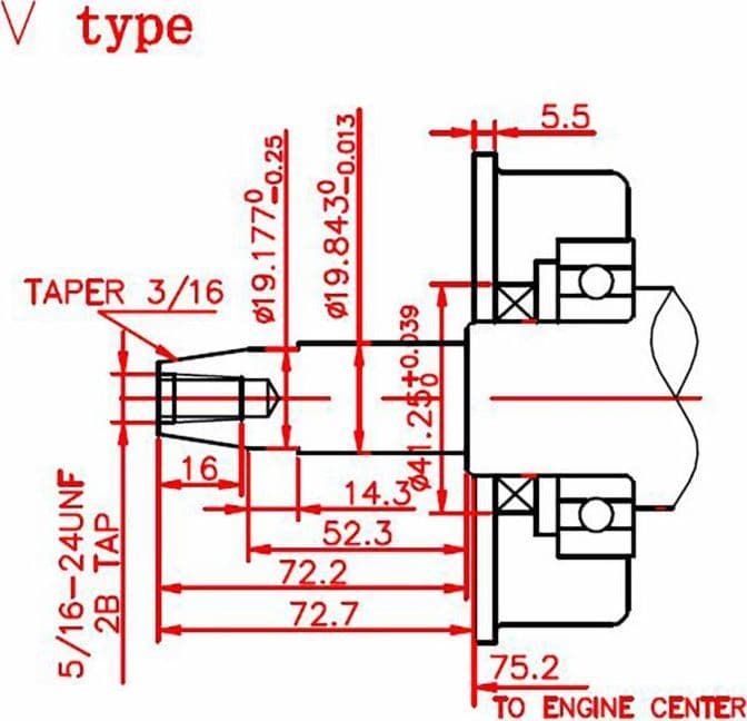 Motore A 4 Tempi Ohv 196Cc,6,5Hp - 2
