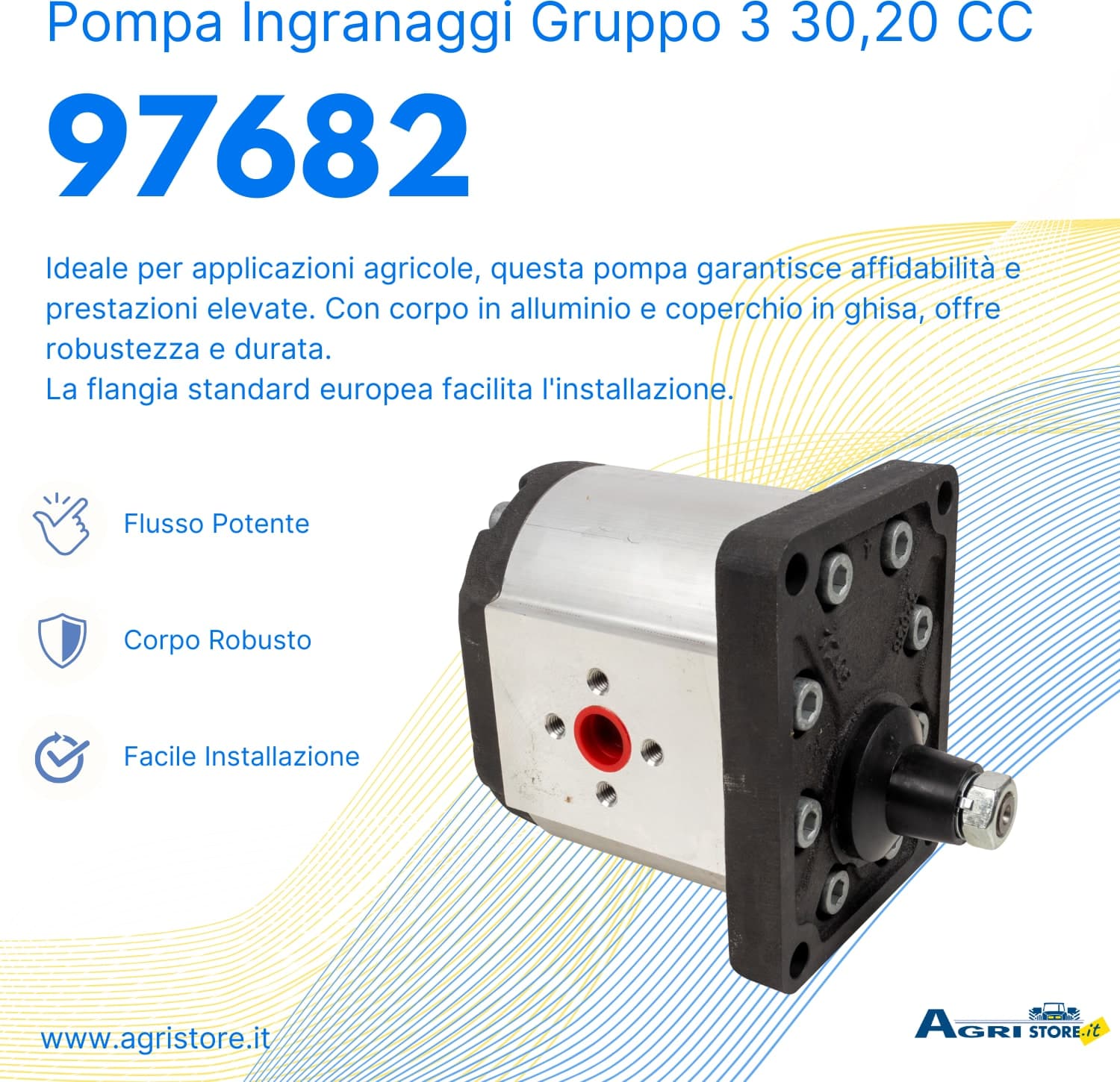 Pompa ad ingranaggi gruppo 3 30,20 CC dx - 6