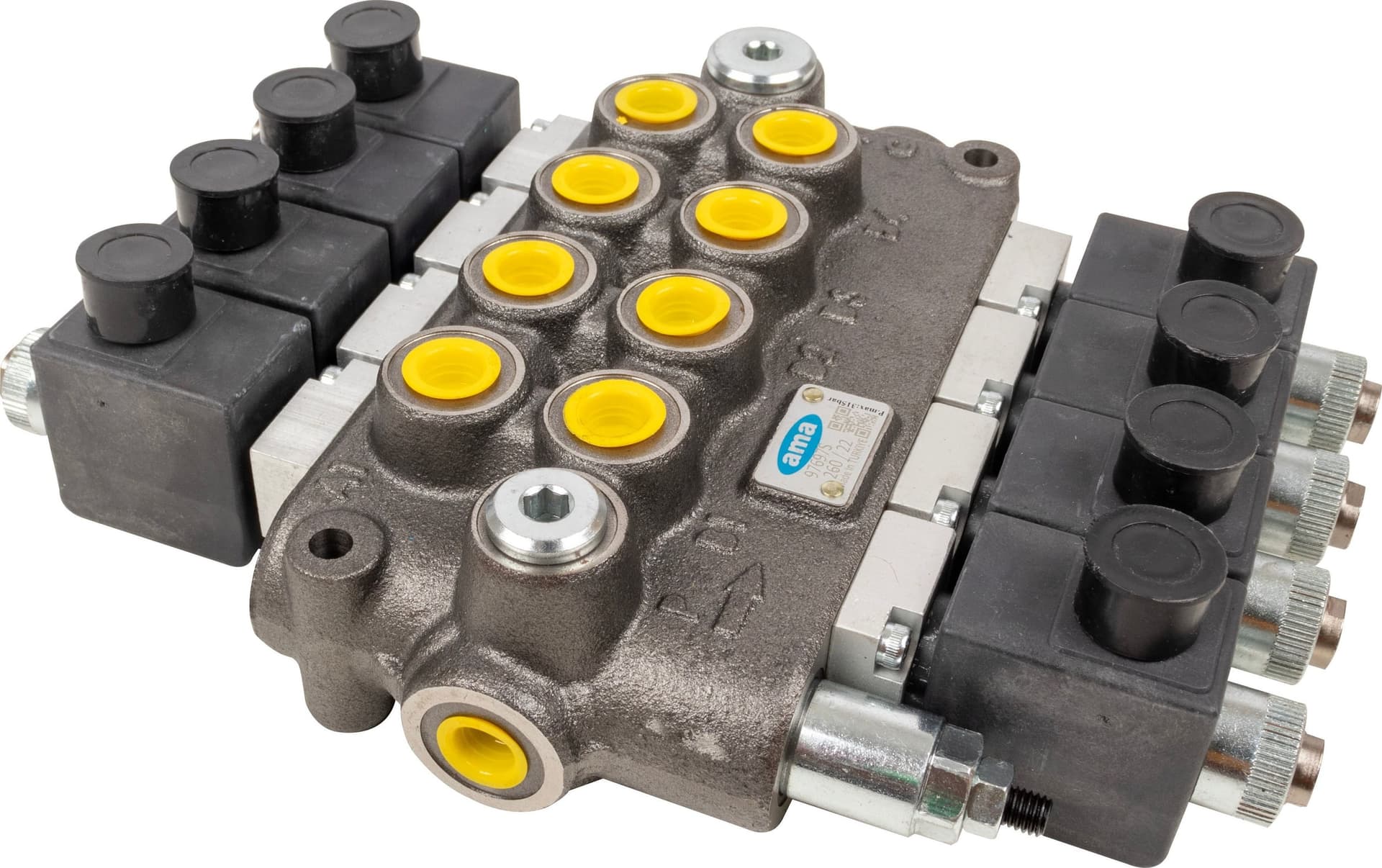 Distributore elettrico 4 sezioni 3/8 BASIC - 2