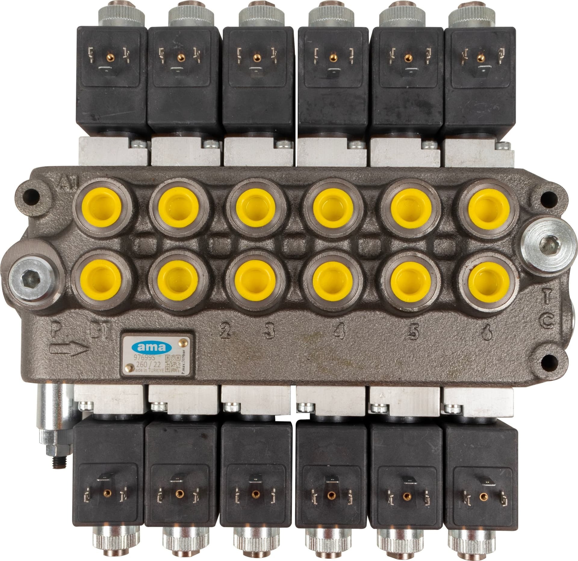 Distributore elettrico 6 sezioni 3/8 BASIC - 3