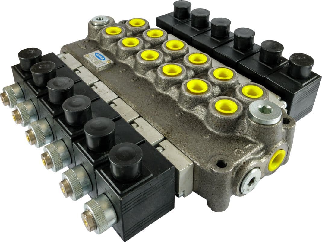Distributore elettrico 6 sezioni 3/8 BASIC - 4