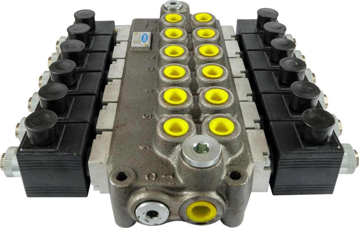 Distributore elettrico 6 sezioni 3/8 BASIC - 5
