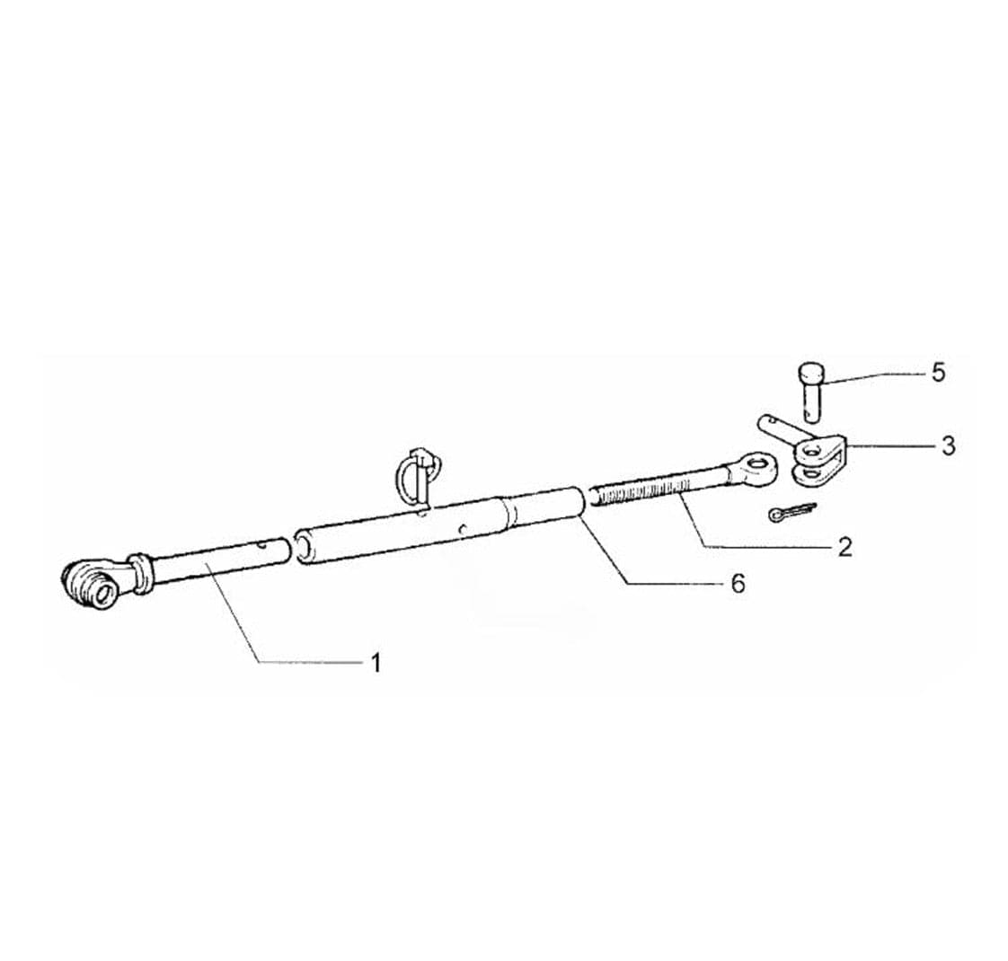 Stabilizzatore laterale lunghezza 400mm diritto adattabile a Fiat 5113070 - 2
