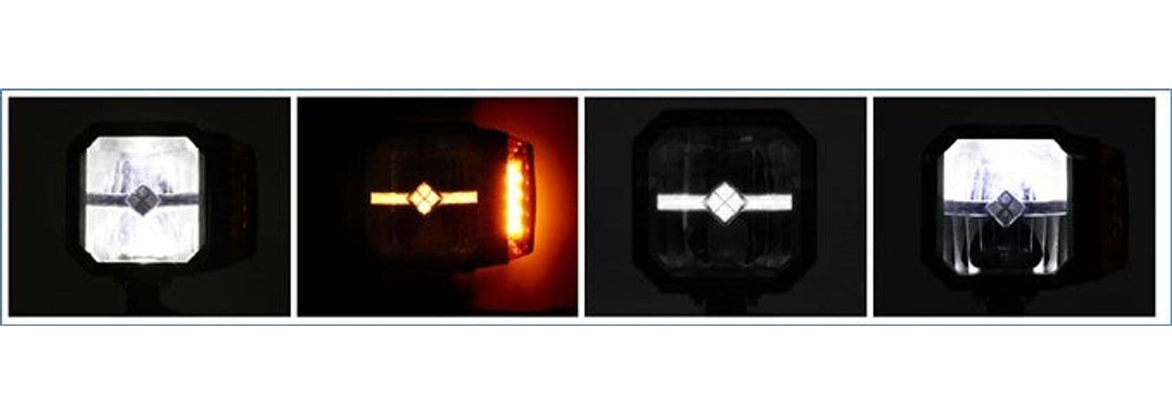 Proiettore a LED con freccia movibile e lente riscaldata - 9