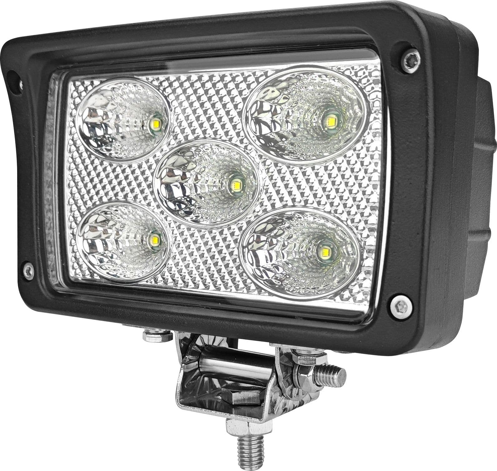 Faro da lavoro universale 5 LED CREE ad ampio raggio 50W IP67 - 2
