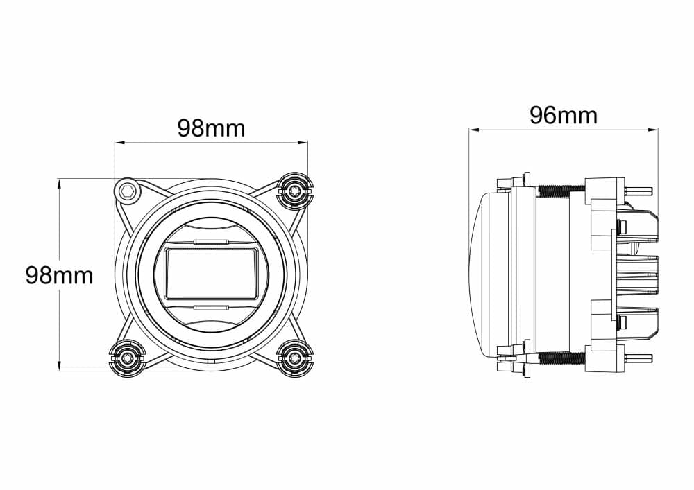 Kit proiettori a LED  compatibili con Fendt, Massey Ferguson,  Claas, Renault, Valmet&Valtra,.. - 8