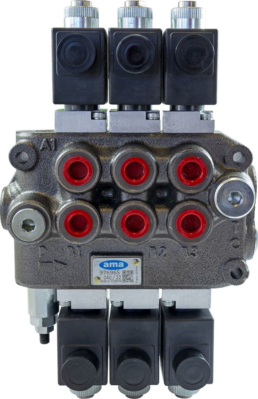 Distributore elettrico 3 sezioni 3/8 BASIC - 5