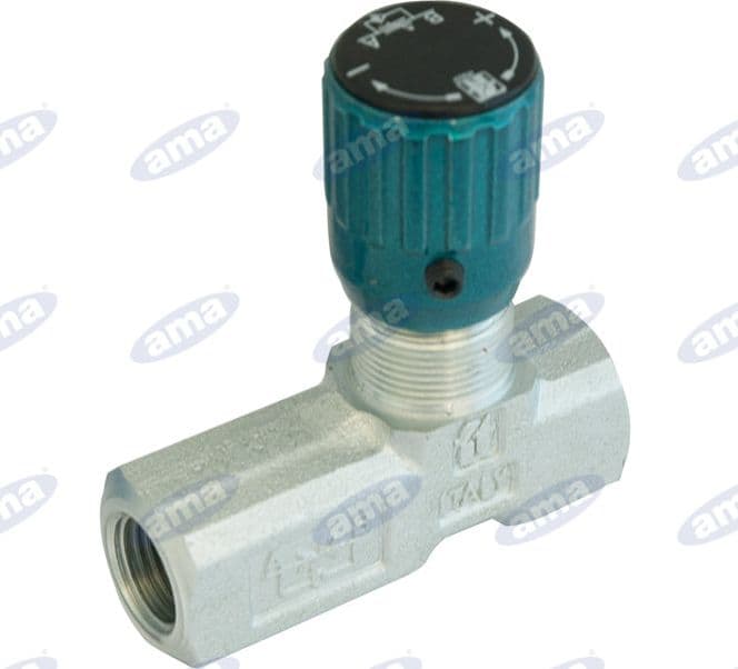 Regolatore di flusso unidirezionale da 1/2" in acciaio - 2