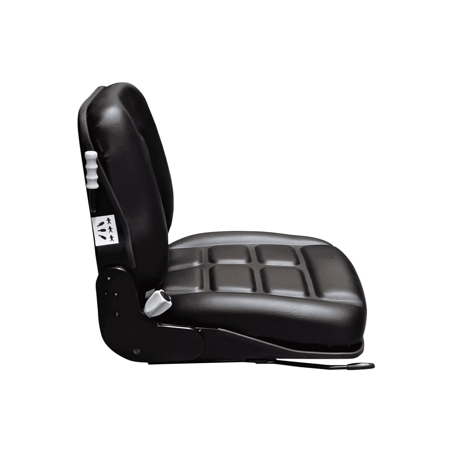 Sedile in ecopelle con guide pesanti e microswitch Ama - 3