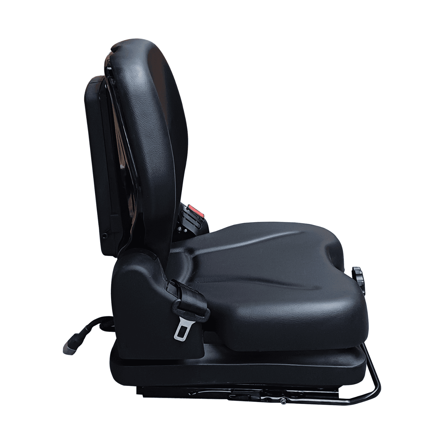 Sedile in ecopelle nera seatindustries con molleggio meccanico - 2