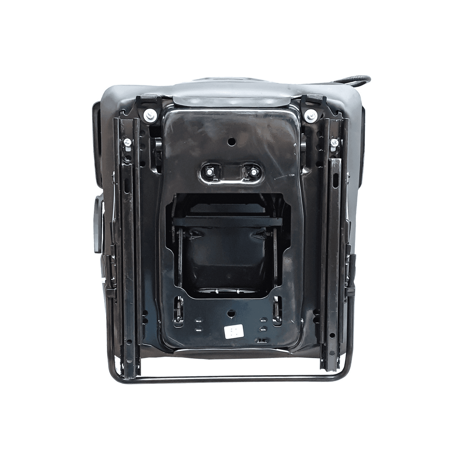 Sedile in ecopelle nera seatindustries con molleggio meccanico - 4