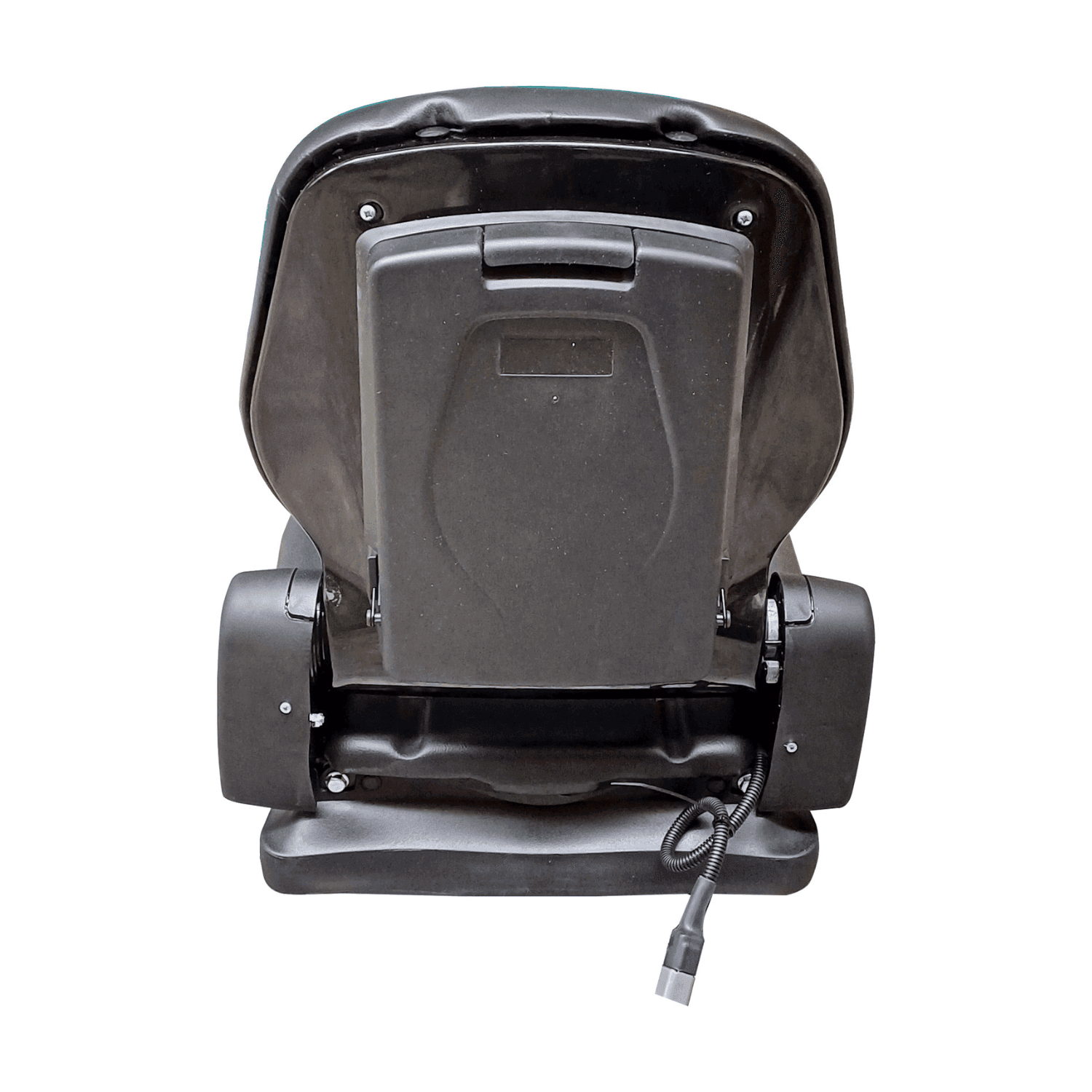 Sedile in ecopelle nera seatindustries con molleggio meccanico - 5