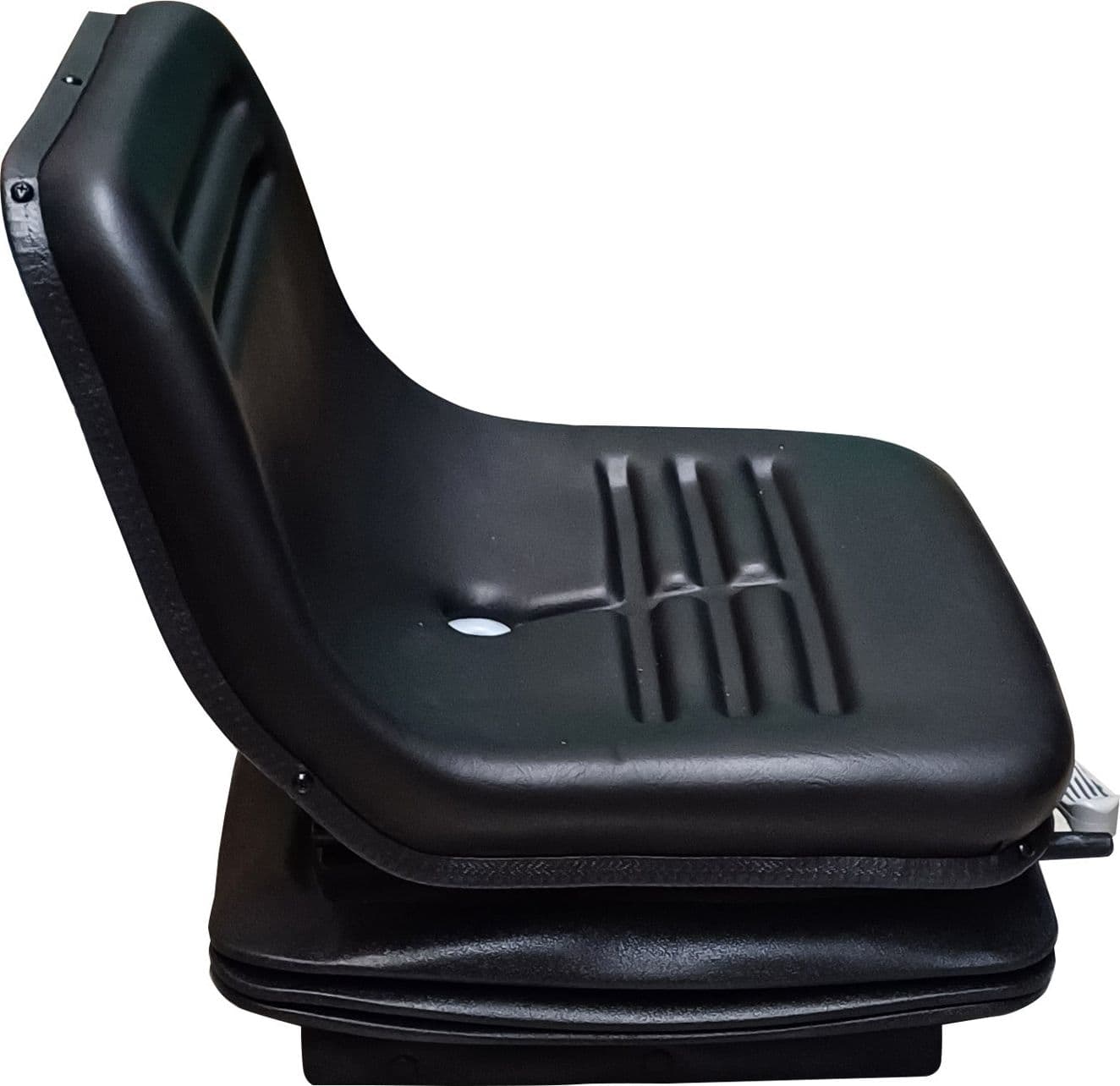Sedile in ecopelle nera seatindustries con suspensione meccanica - 2