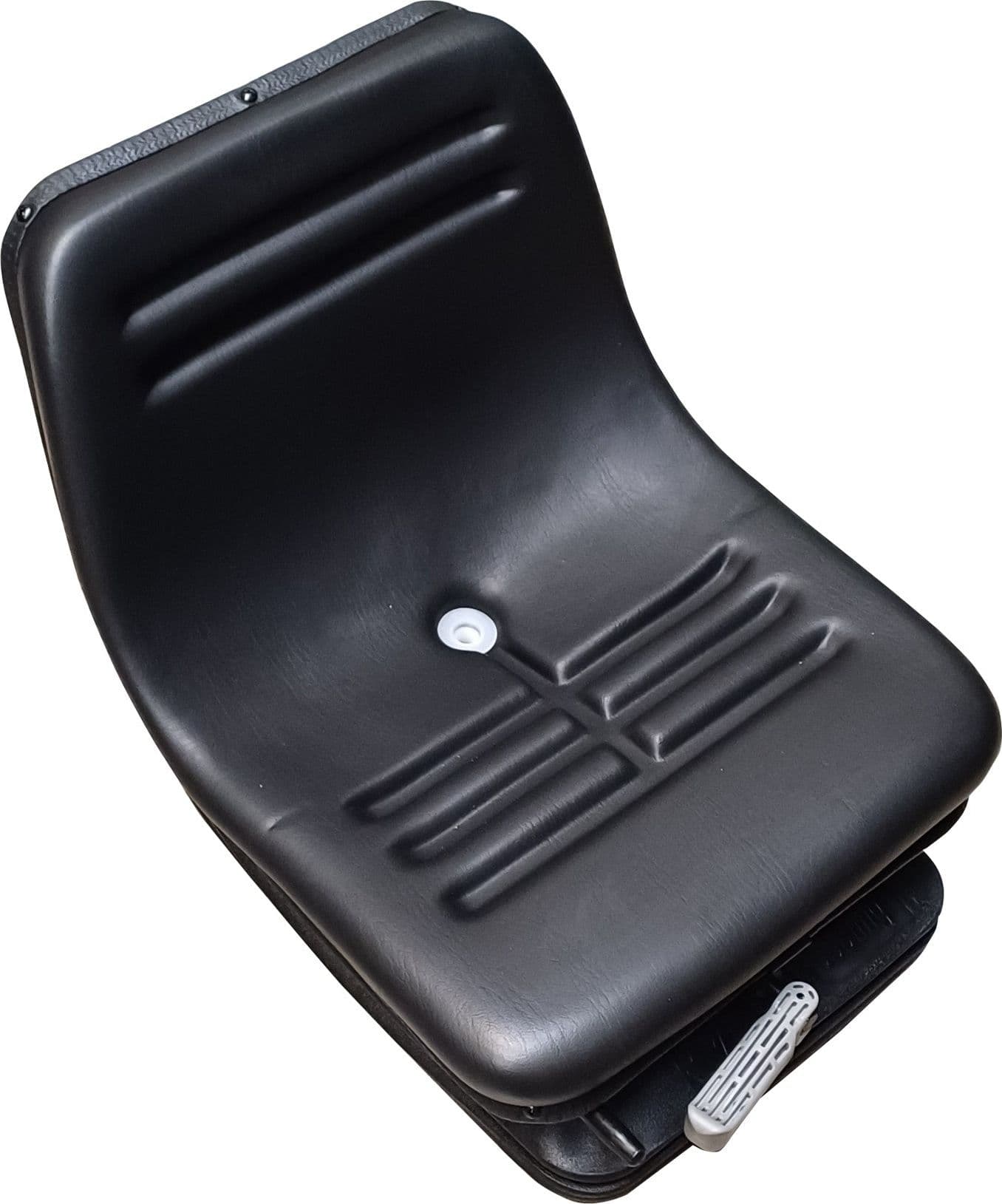 Sedile in ecopelle nera seatindustries con suspensione meccanica - 3