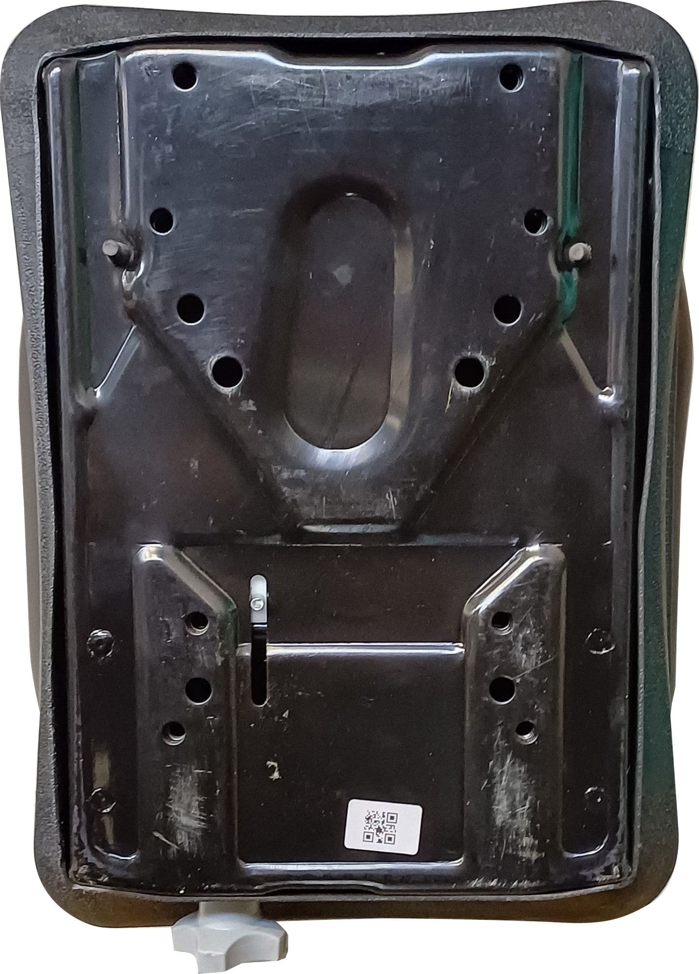 Sedile in ecopelle nera seatindustries con suspensione meccanica - 5