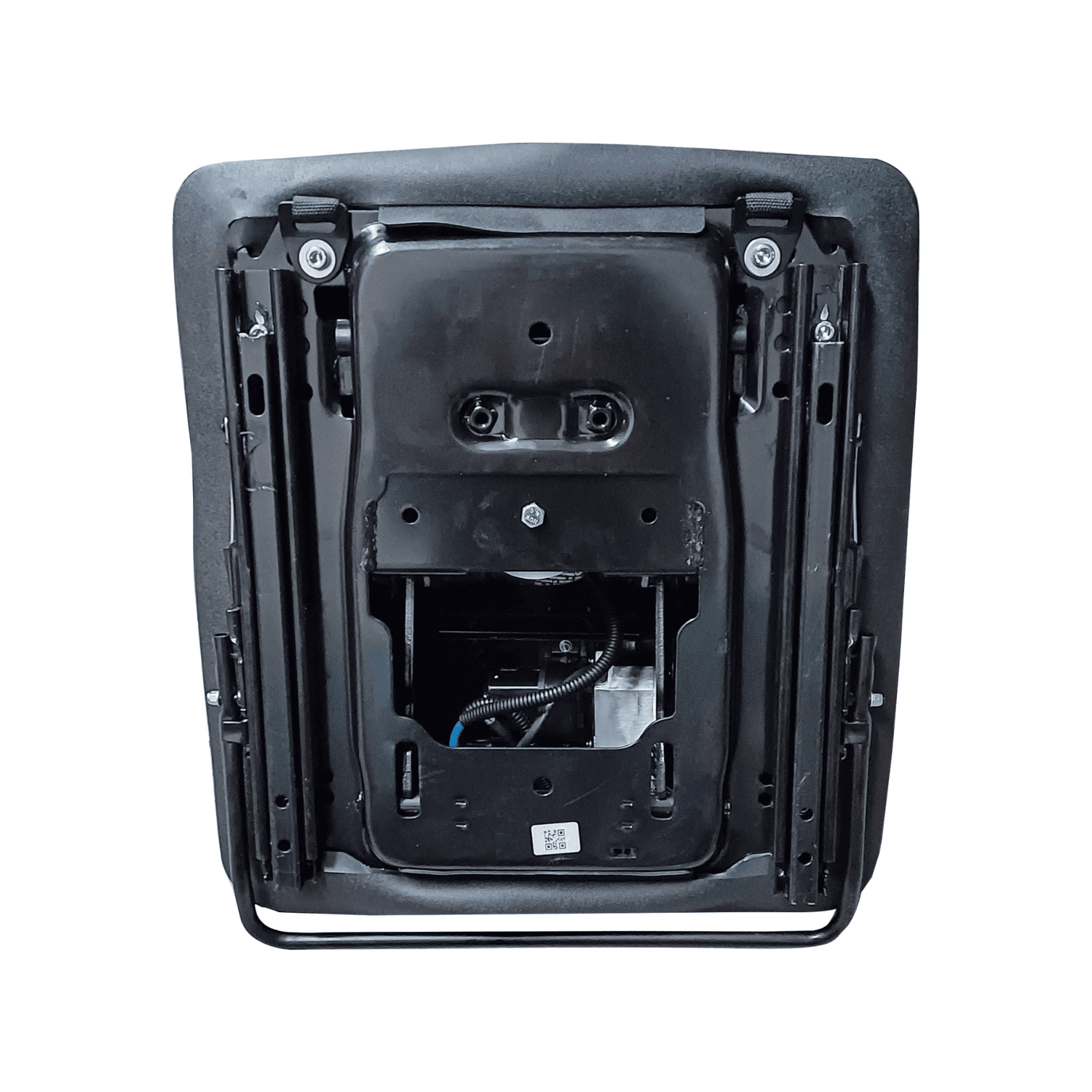 Sedile in ecopelle nero con molleggio pneumatico seatindustries - 3