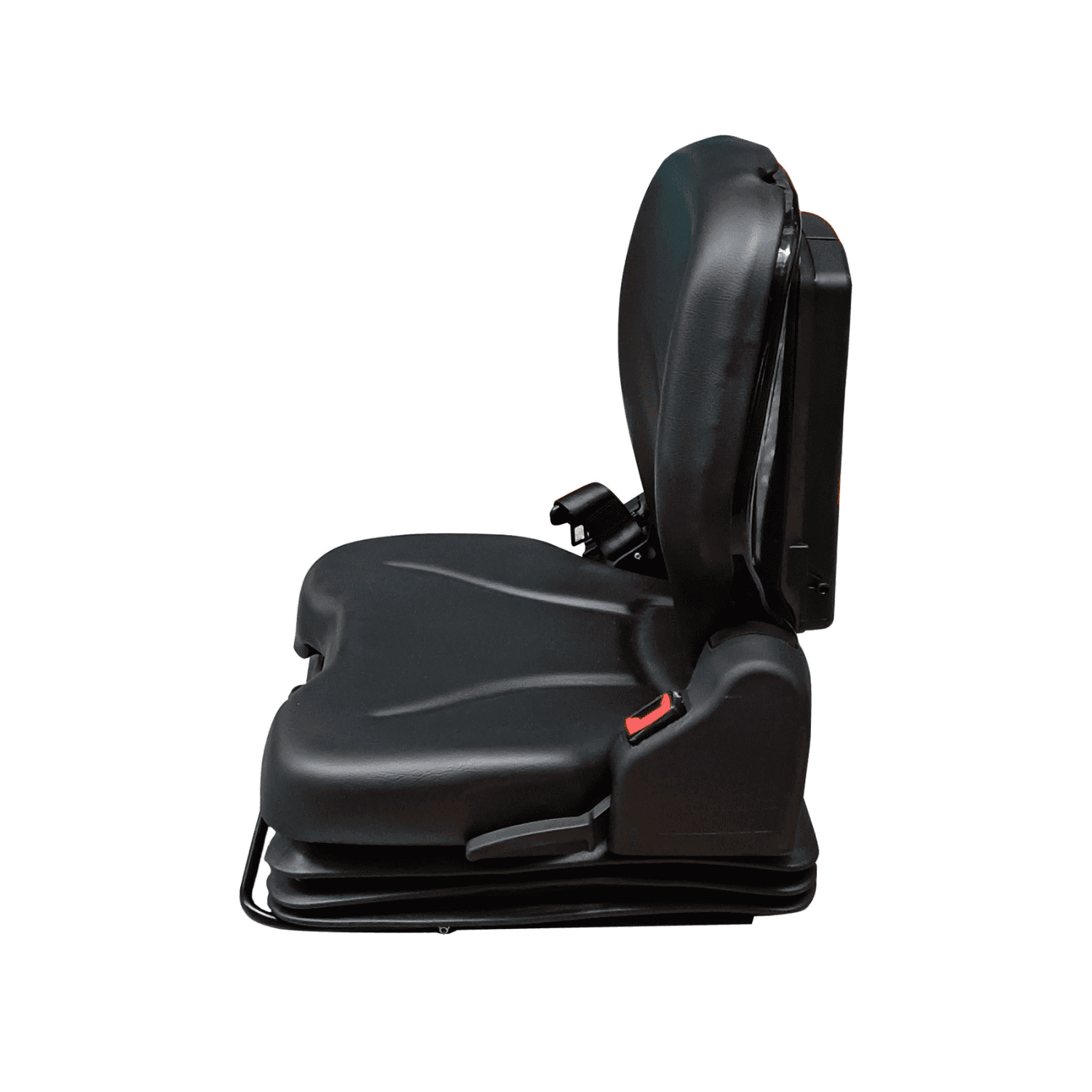 Sedile in ecopelle nero con molleggio pneumatico seatindustries - 5