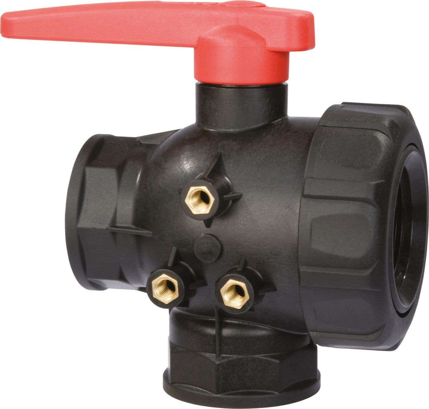 VALV.SFERA 3V 1"1/2 FLU.CON.