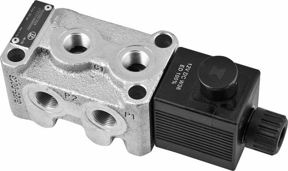 Deviatore elettrico a 6 vie da 1/2" 12VDC