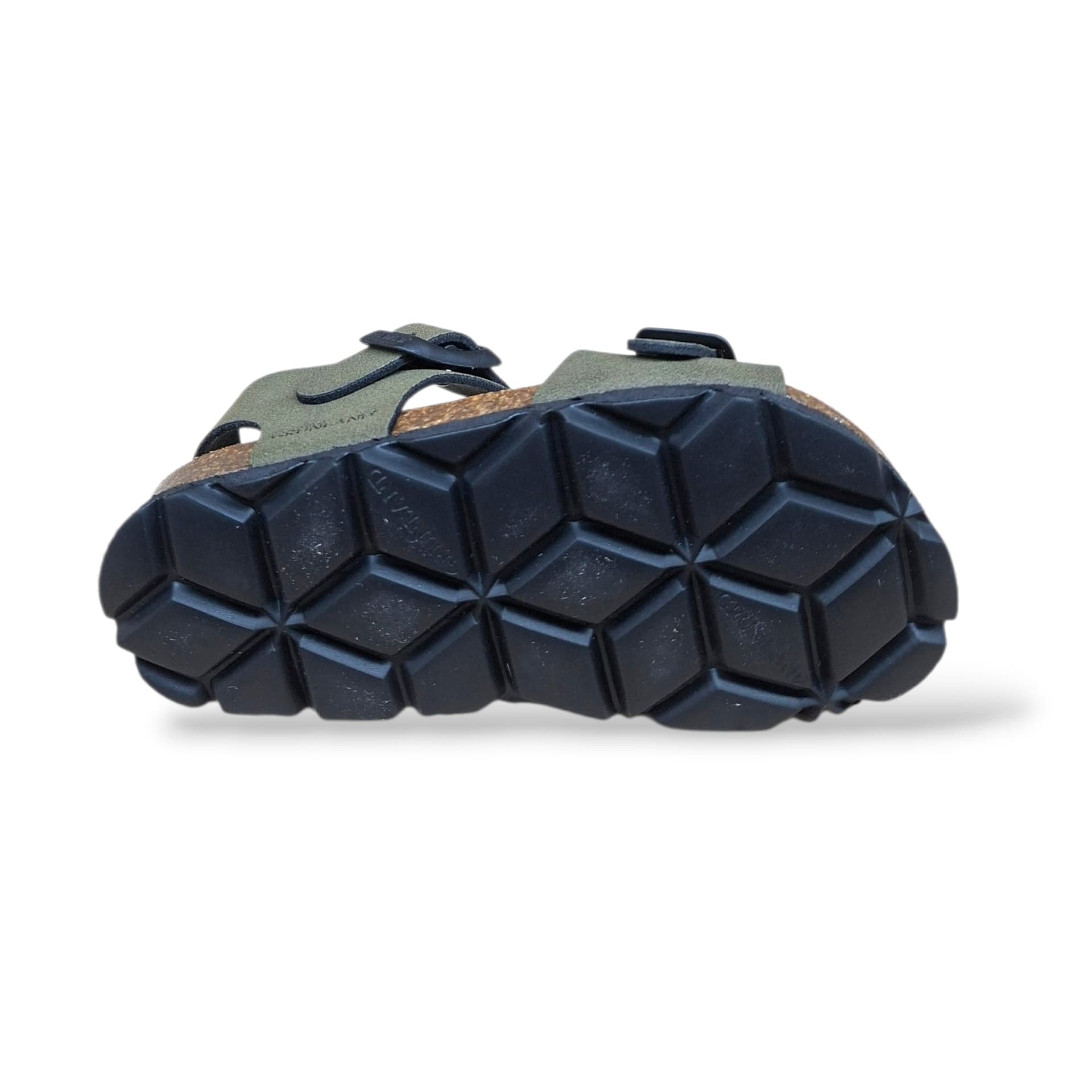 Sandalo Bio Sughero Bambini Grunland Junior Aria Oliva – Primi Passi Fibia EVA - 5