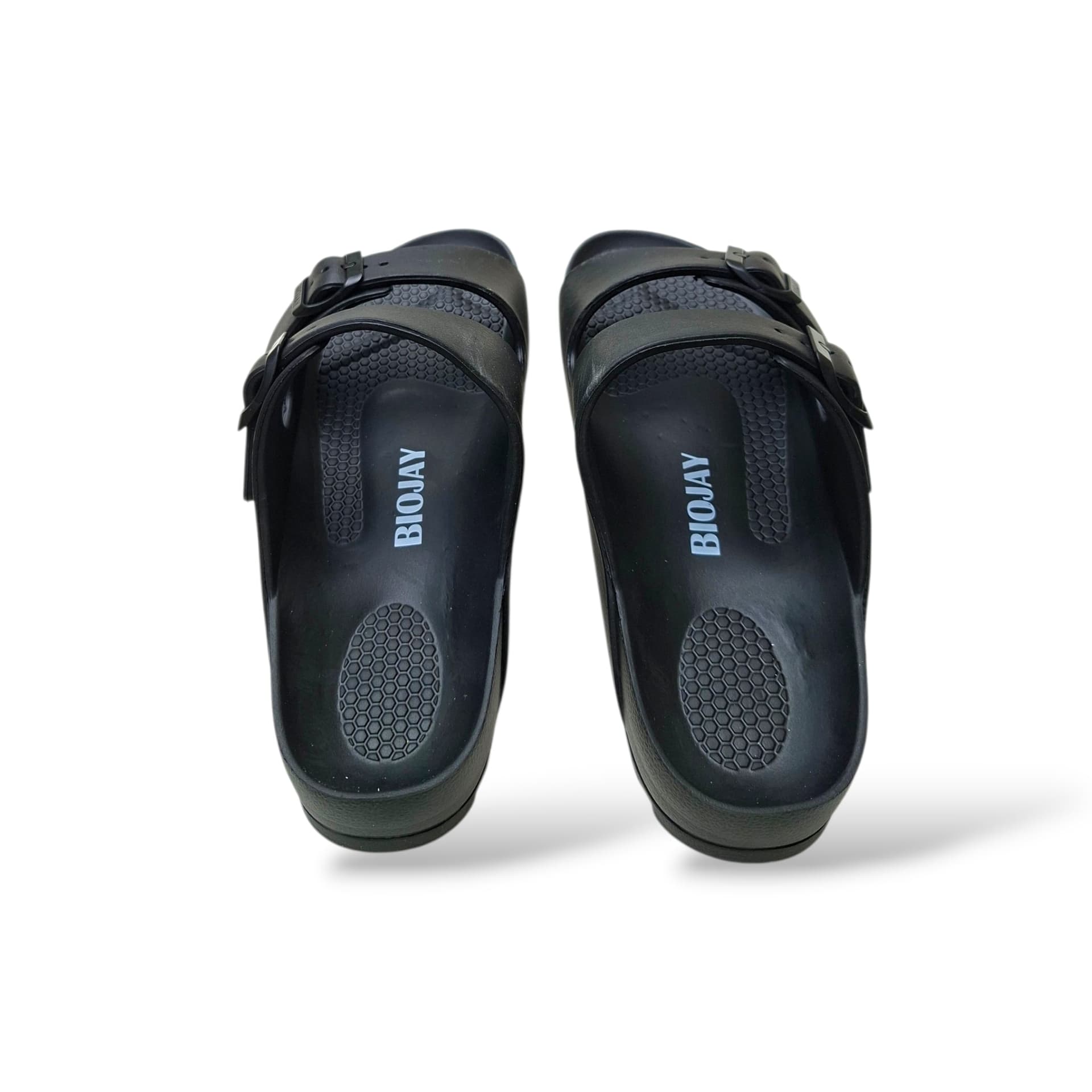 Ciabatta PVC Mare Piscina Biojay Bio 1468 Nero – Fibia Unisex Ragazzi e Adulti Taglia 36-46 - 2